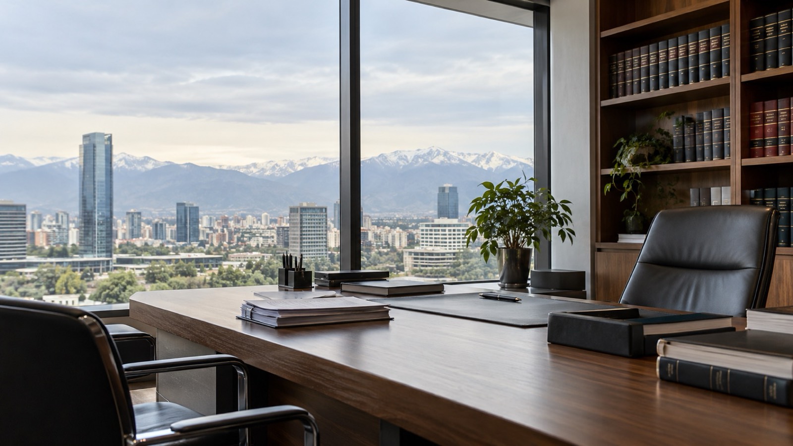 Oficina del estudio en Santiago